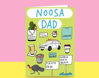 Father's Day Card - Noosa Dad | Card For Dad