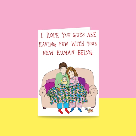 Greeting Card I Hope You Guys Are Having Fun With Your New - Etsy Australia