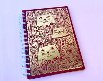 2024 Kitty Diary | 2024 Planner | Cat Diary | Weekly Planner