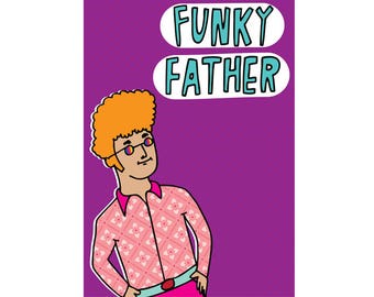 Father's Day Card - Funky Father