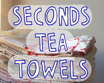 Seconds Tea Towel - Choose Your Design