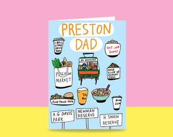 Father's Day Card - Preston Dad