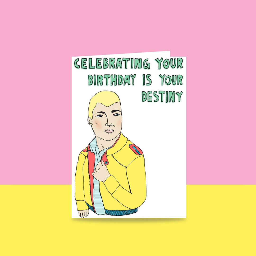 Birthday Card Celebrating Your Birthday is Your Destiny - Etsy