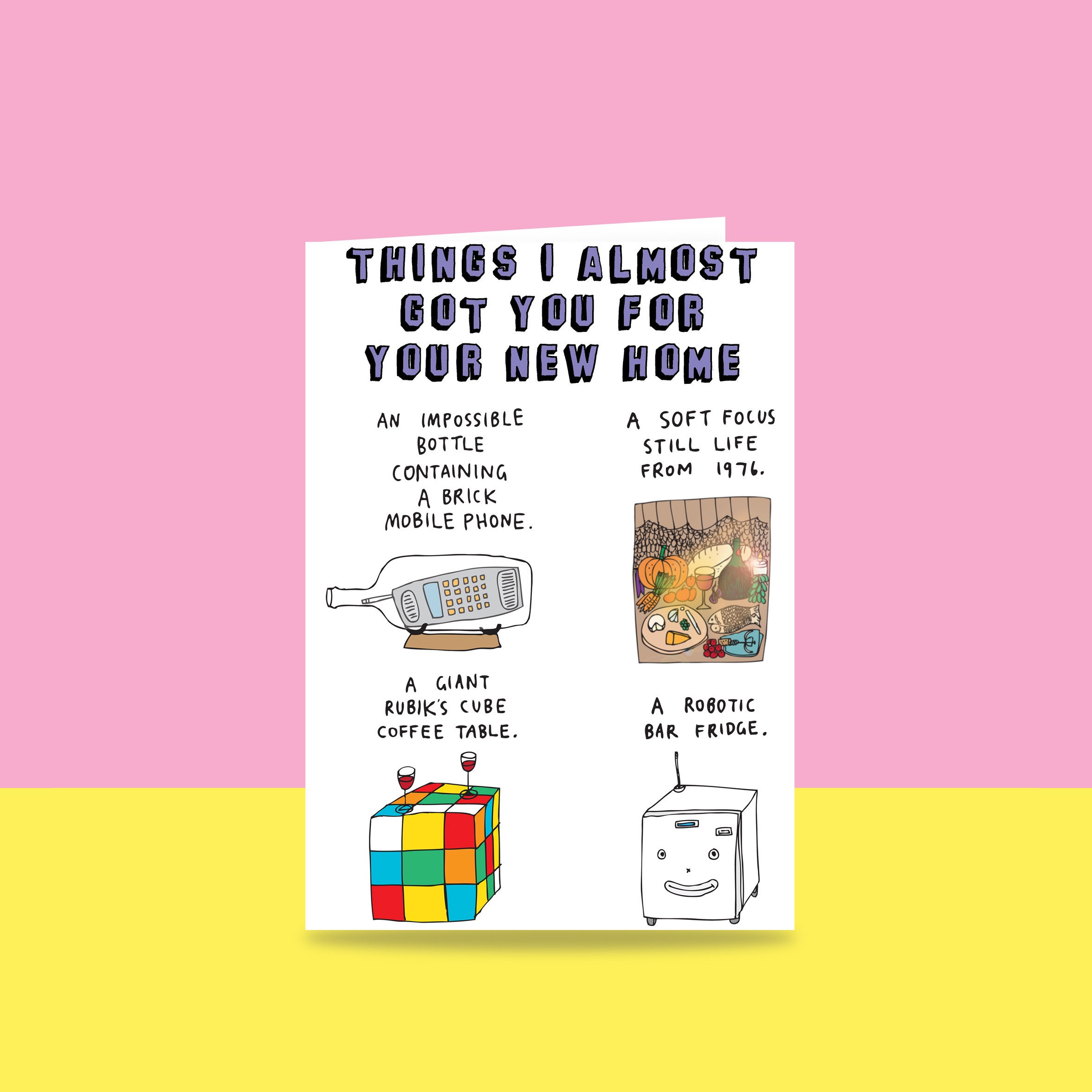 Greeting Card Things I Almost Got You for Your New Home - Etsy