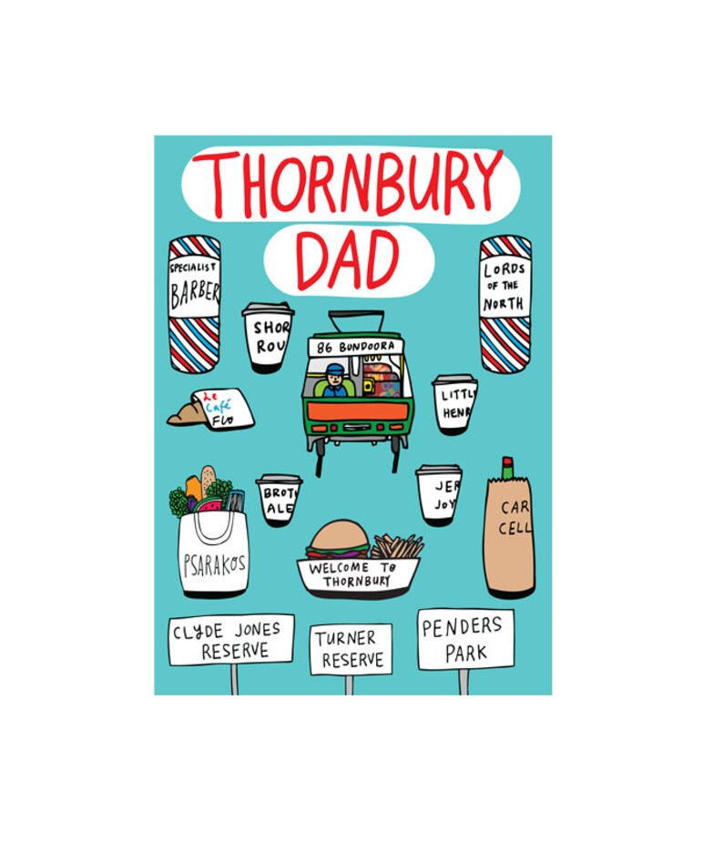 Father's Day Card Thornbury Dad image 2