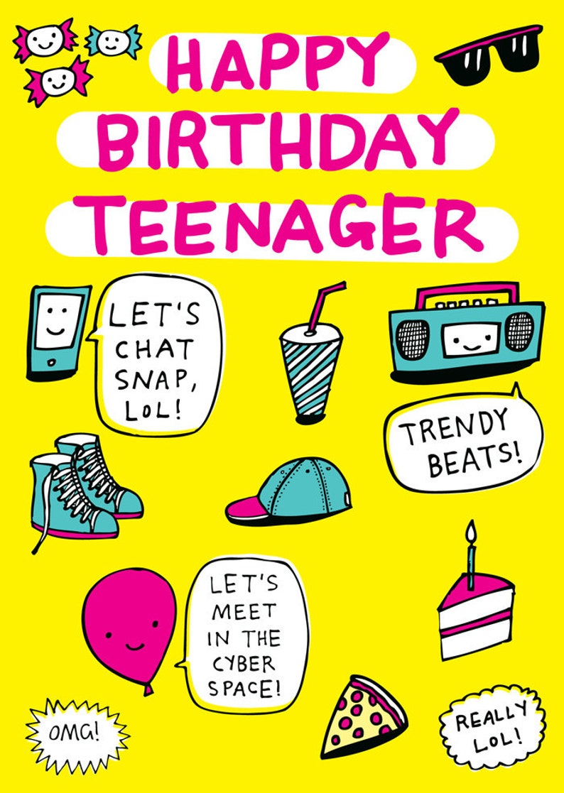 birthday-card-happy-birthday-teenager-etsy