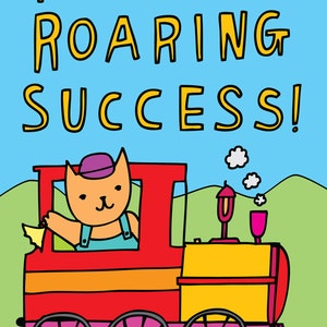 Congratulations Card You're A Roaring Success image 3