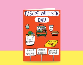 Father's Day Card - Pascoe Vale South Dad