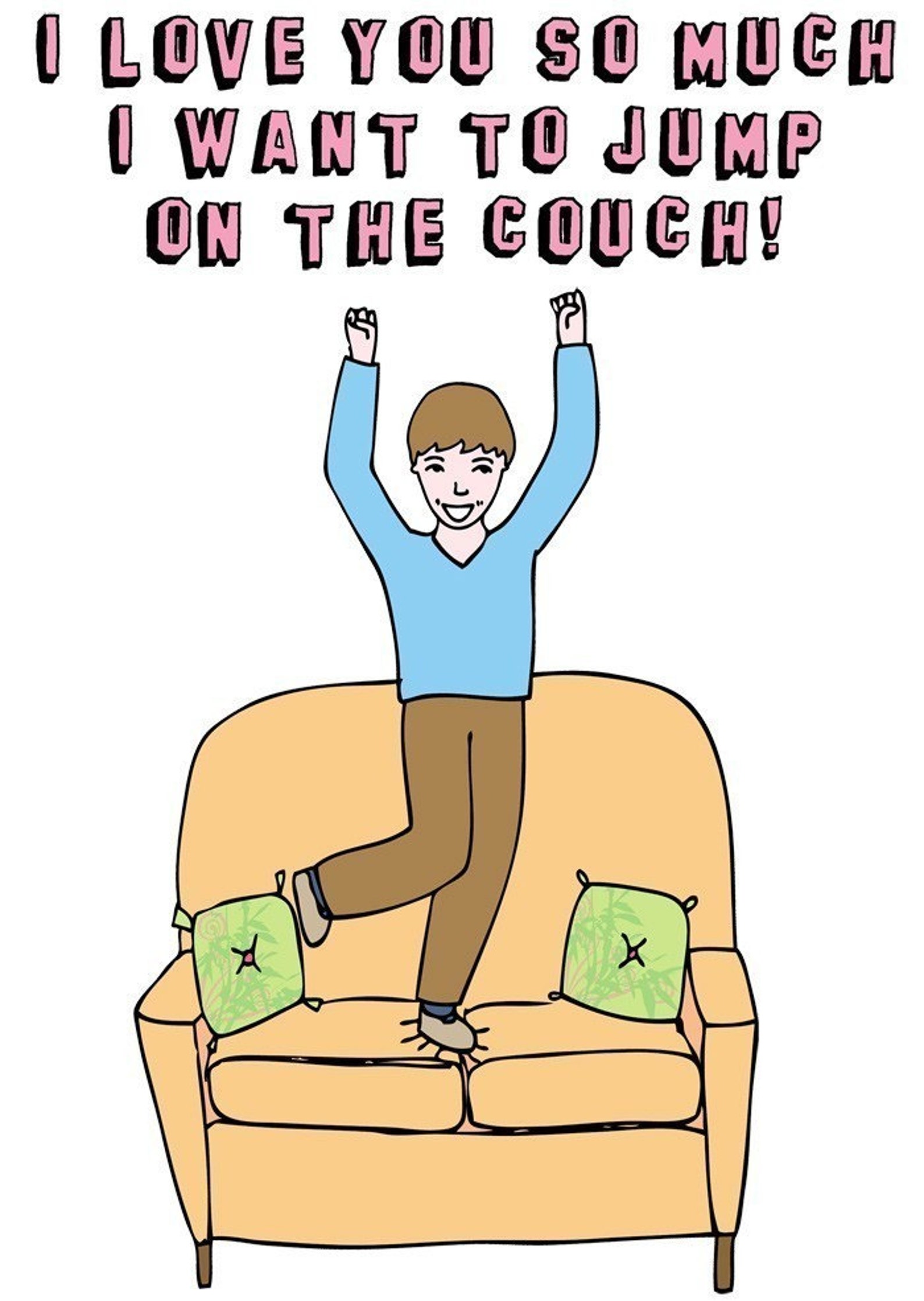 What Does The Expression Jump The Couch Mean at Tamara Michell blog