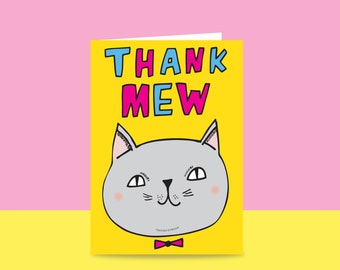 Thank You Card - Thank Mew