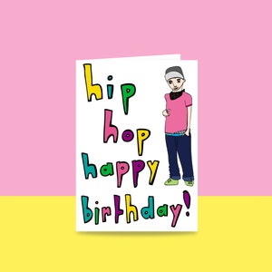 Birthday Card Hip Hop Happy Birthday - Etsy