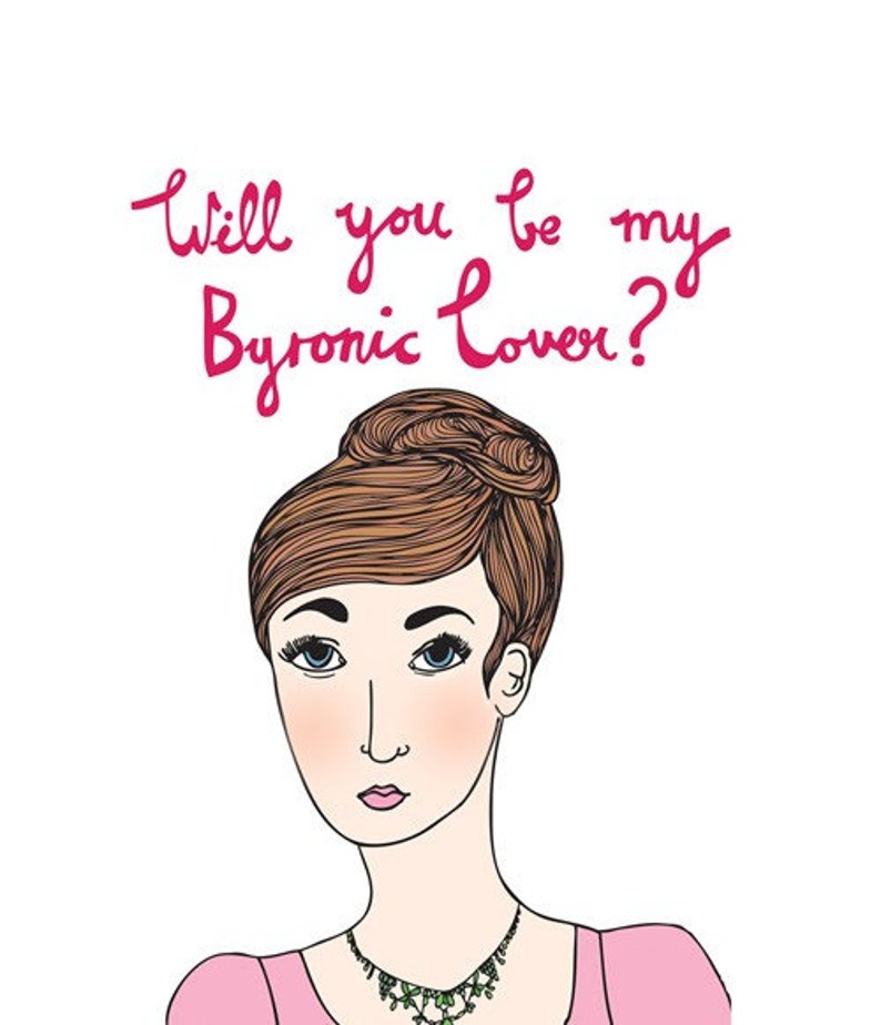 Romantic Card Byronic Lover image 1