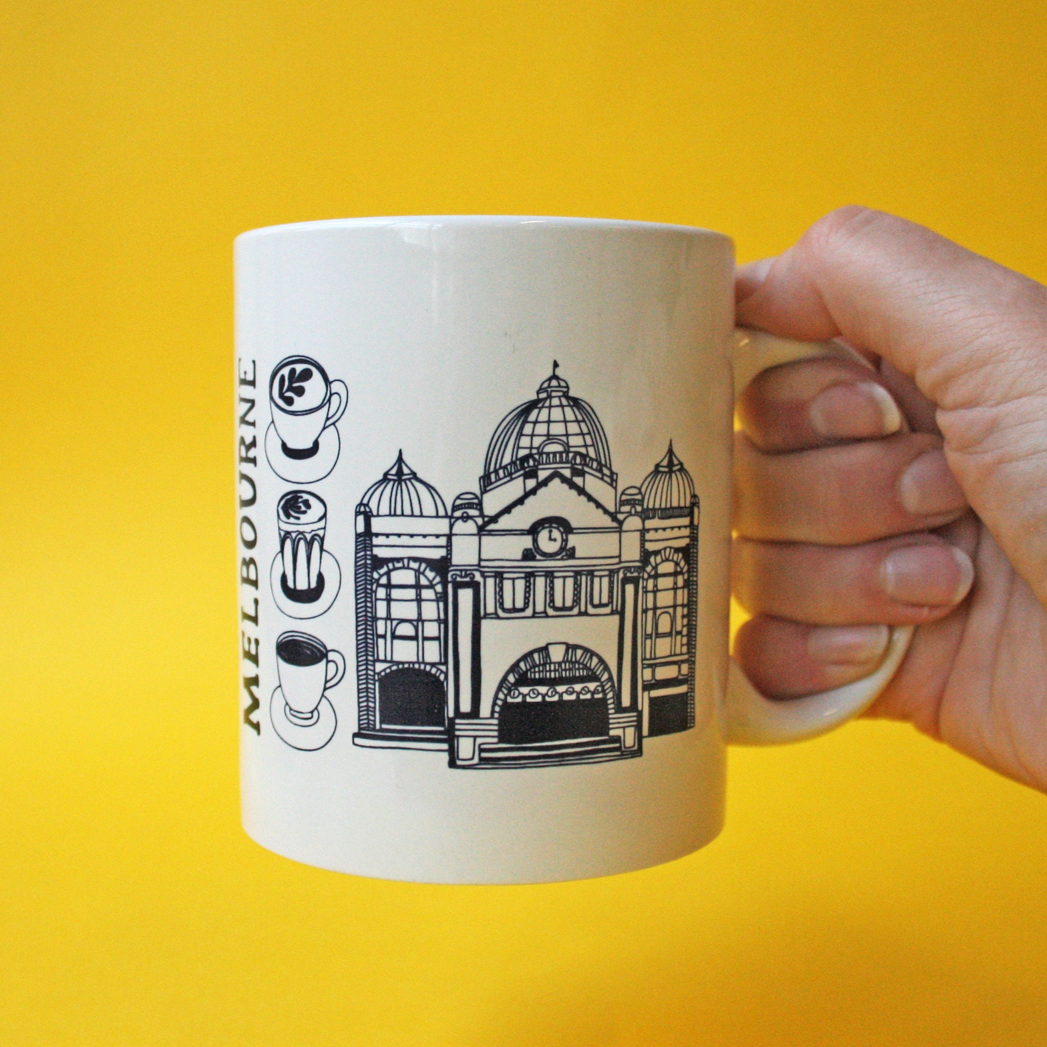 Mug Melbourne Coffee Mug Cup Drinking Cup Melbourne Etsy