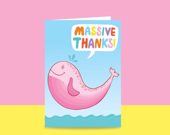 Thank You Card - Massive Thanks!