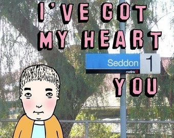 Melbourne Card - I've Got My Heart Seddon You