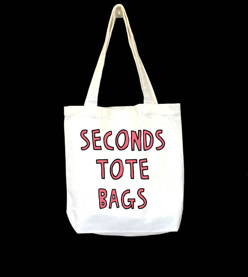Seconds Tote Bag Choose Your Design