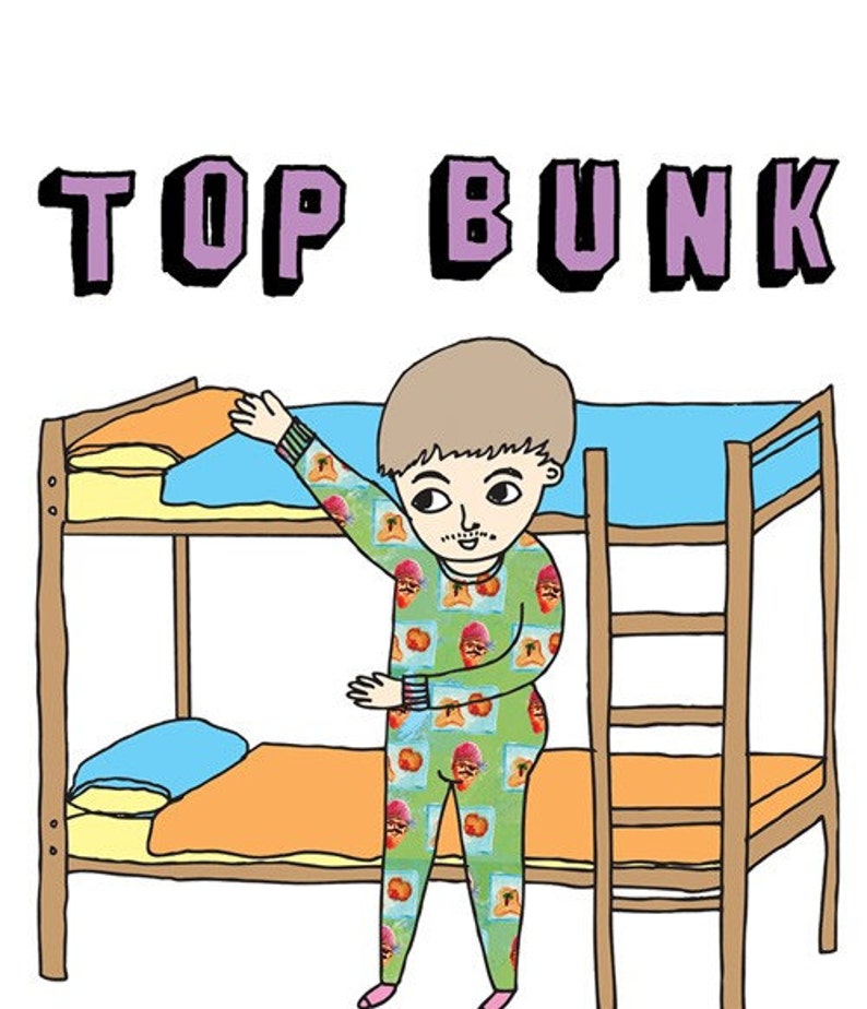 Greeting Card Top Bunk or Bottom Etsy
