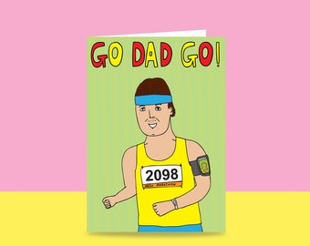 Father's Day Card - Go Dad Go!