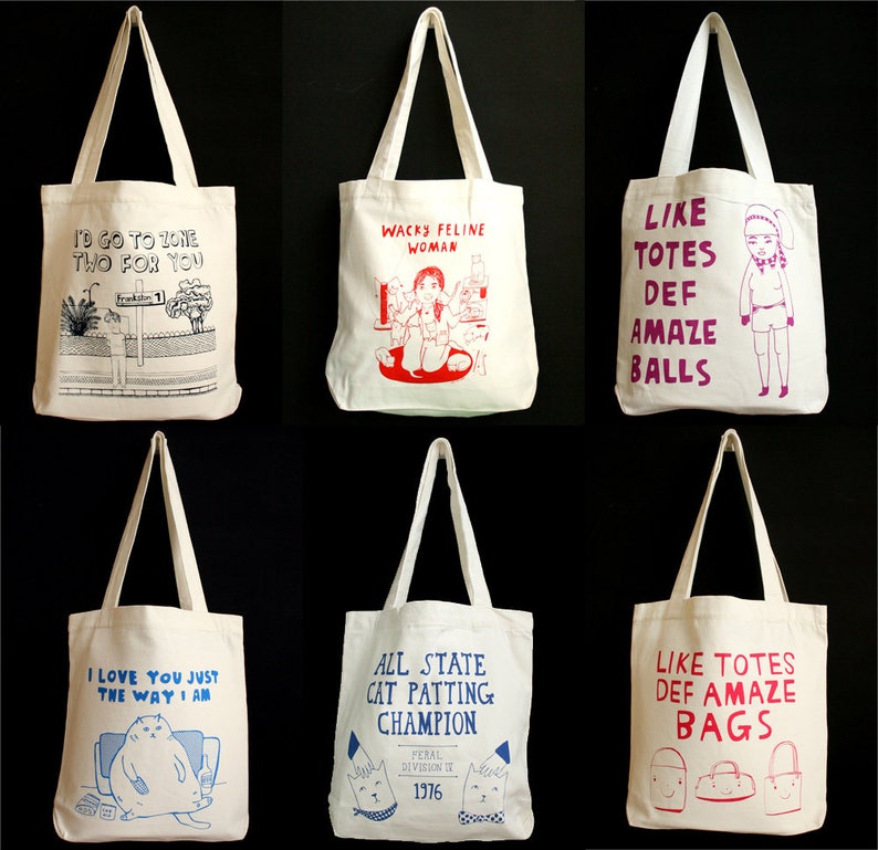 Seconds Tote Bag Choose Your Design