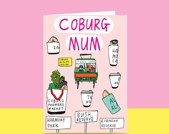 Mother's Day Card  - Coburg Mum