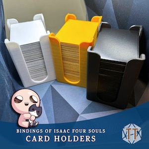 Supports de jeu de cartes The Binding of Isaac Four Souls, lot de 3 plateaux pour cartes, pièces de jeu pour jeu de société 4 âmes