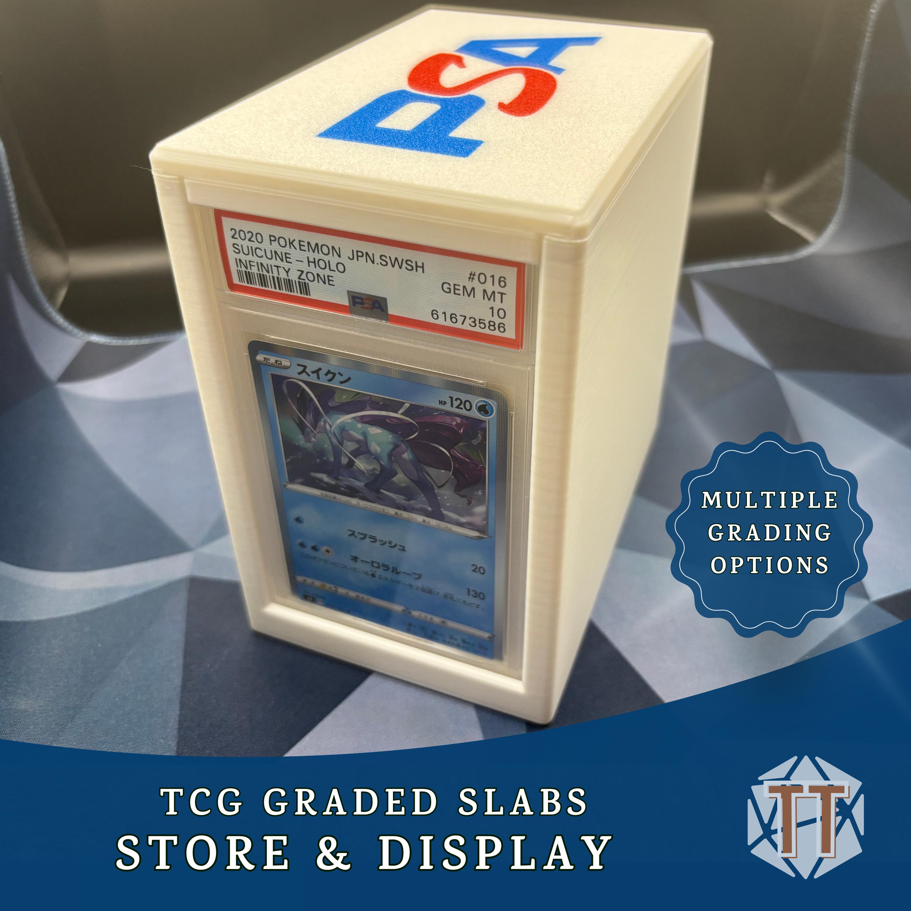 Cardboard Trading Card Boxes PSA Graded Card Shipping Box Single Card Mailer For NBA, MLB, Pokemon Slabs (6.25"x4.15"x1.2") Kraft Card Storage Box Cardboard Trading Card Boxes PSA Graded Card Shipping Box Single Card Mailer For NBA, MLB, Pokemon Slabs (6.25"x4.15"x1.2") Kraft Card Storage Box