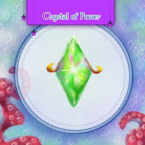 Crystal PNG for Streaming cute fantasy gem Channel Point, Sub Badge, Emote magic crystal emoji for Discord, Twitch, Youtube gem clipart PNG