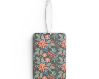 Ambientador floral para coche, elegante y bonito: refresca tu coche, aroma ecológico, decoración, regalos para ella, accesorios para el coche.