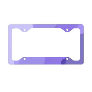 Stylish Metal License Stripped Plate Frame for Unique Personalization, Car Accessory, Gift for Car Enthusiasts, Perfect for Holidays