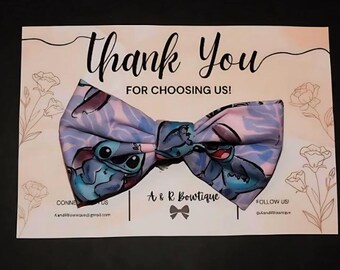 Disney Style Homemade Pet Bows