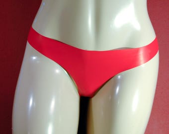 Bragas de látex Red Light Latex Diseñador con sede en EE. UU.