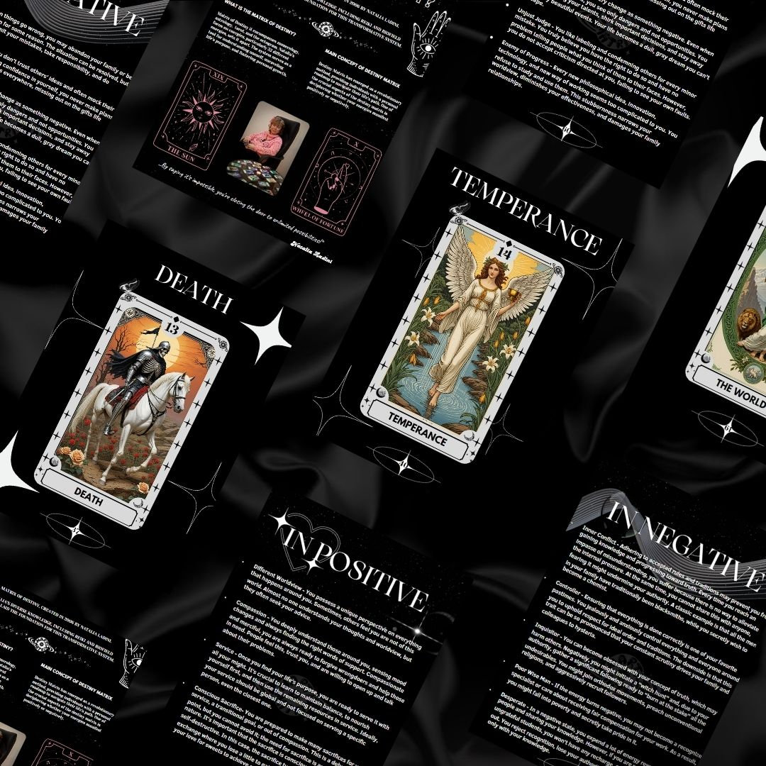 22 ARCANA GUIDE | Matrix Destiny Arcana | Numerology - Etsy