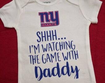 Ny Giants Baby Etsy