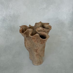 Unique Vase, Handmade Ceramic Vase, Sculptural Pottery, One-of-a-Kind Home Decor, Artisan Decorative Piece