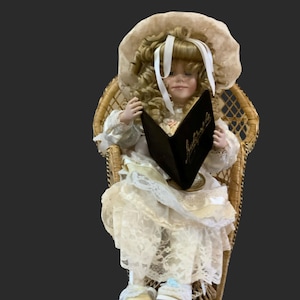 Porcelain Victorian Girl Doll