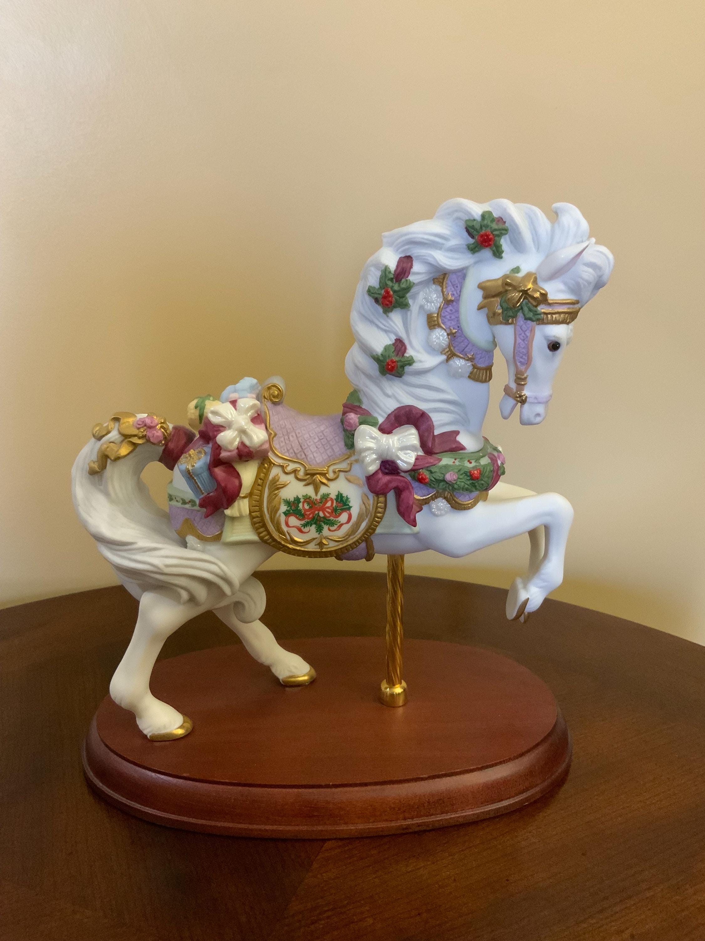 Figurine Carousel Horse - Etsy