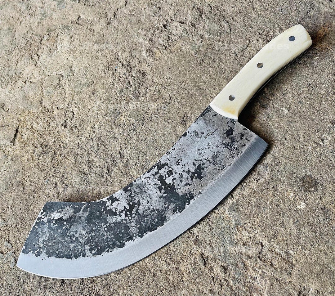Turkish Mincing Knife Big Chopper Turkish Style Cleaver Meat