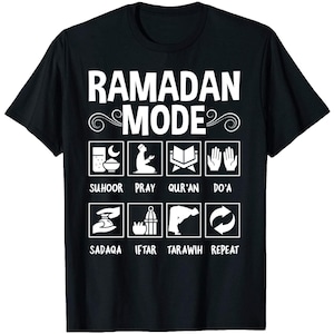 Ramadan Mode tshirt, Family Ramadan Shirt, Ramadan Mubarak Shirt, Ramadan Kareem Shirt, Muslim Shirt, Eid Mubarak Sweatshirt