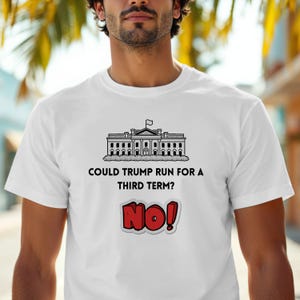 Anti-Trump Humor T-Shirt, Political Satire Tee, Unisex Gift, Anti Trump Shirt, Anti MAGA Gift, Trump Trending, Donald Trump Arrest Shirt