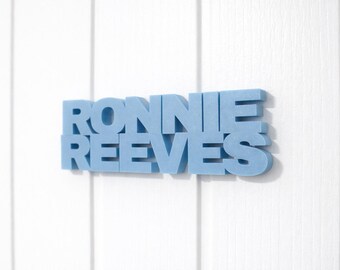 Personalized Bedroom Door Name Sign: Custom Kids Decor