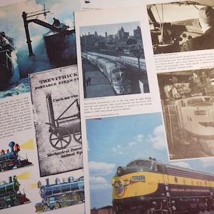 Vintage Paper Ephemera - Planes, Trains, Automobiles and Other Manly Things!!