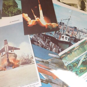 Vintage Paper Ephemera - Planes, Trains and Automobiles