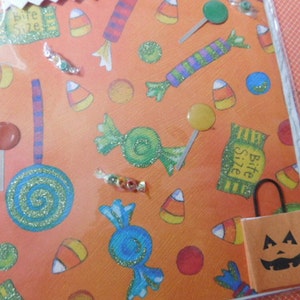 Handmade Halloween Greeting Card Blank Inside image 2