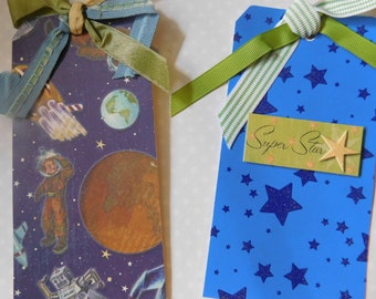 Boy's Birthday Gift Tags - Set of Two