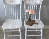 White antique dining chairs lion face chairs chairs farmhouse chairs custom painted chairs shabby chic chairs kitchen chairs cottage white