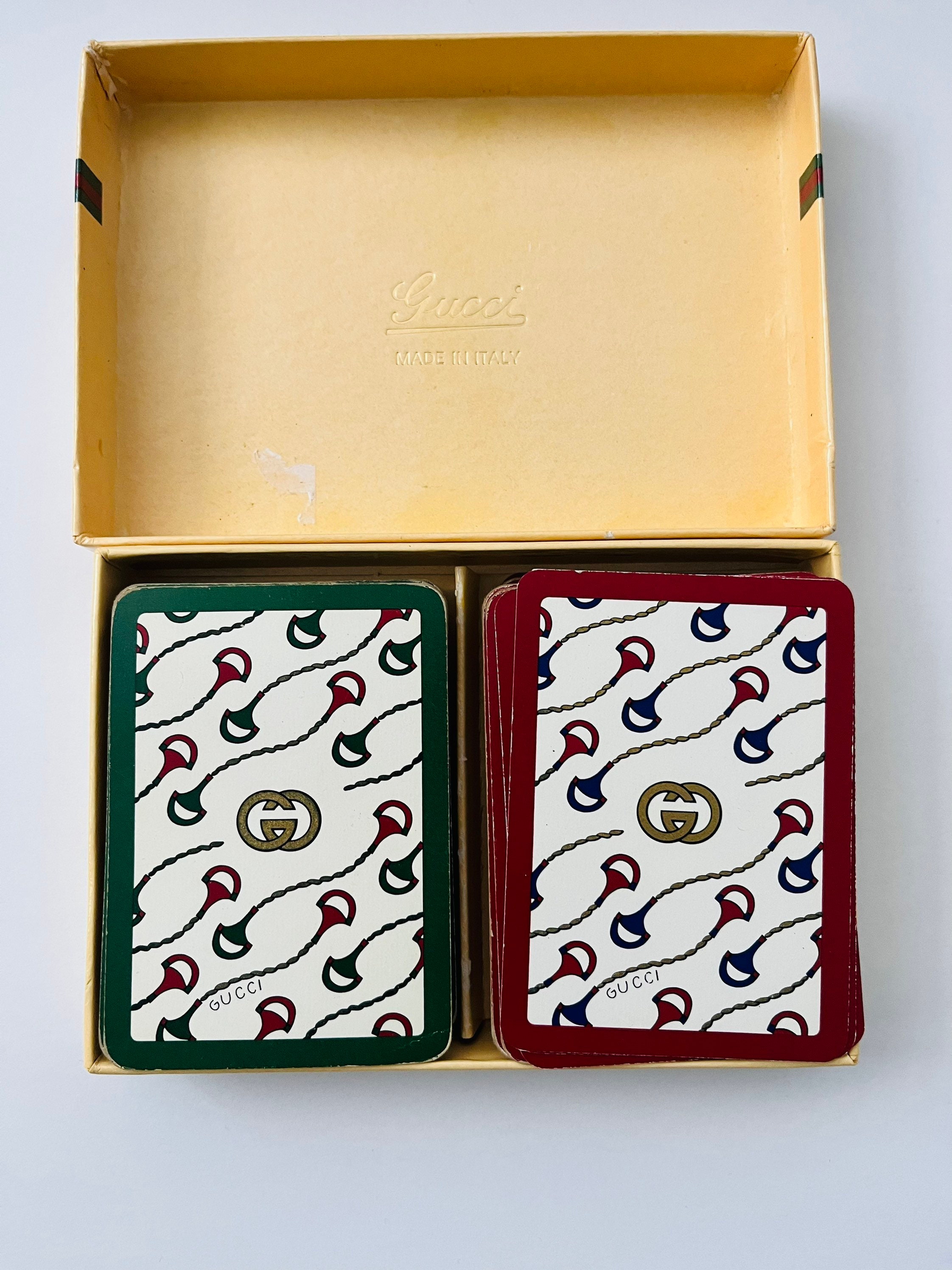 Gucci Playing Cards - Etsy