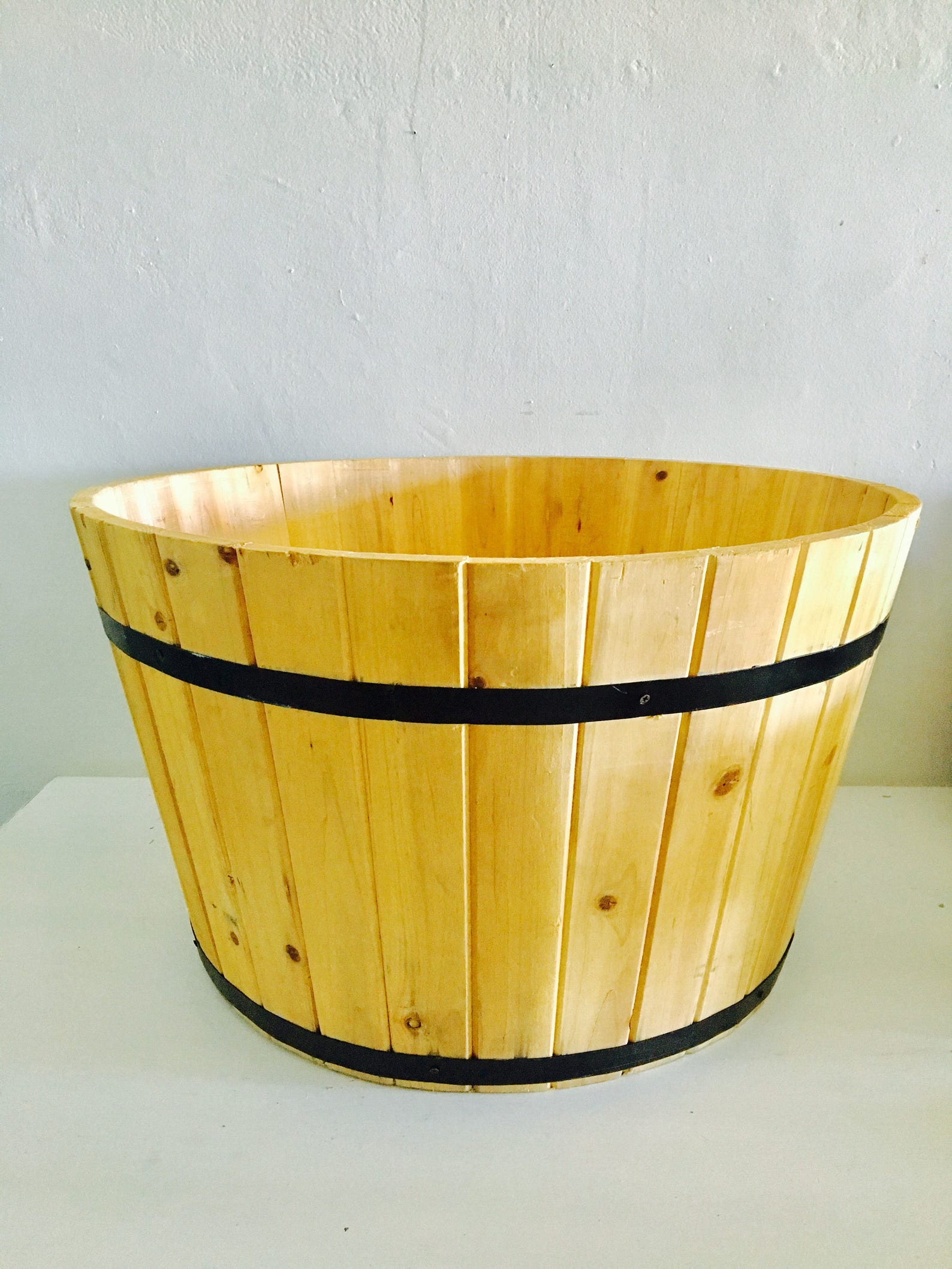 Vintage madera cesta de la cesta de madera de la caja de Etsy