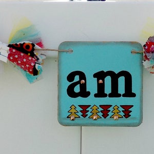 Western 1st Birthday Banner-Cowboy Birthday Banner-I Am One Photo Prop-High Chair Banner-I Am One Birthday-First Birthday Banner-Cowboy Sign