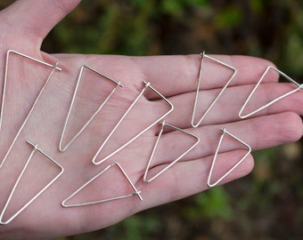 PFS Triangle Earrings