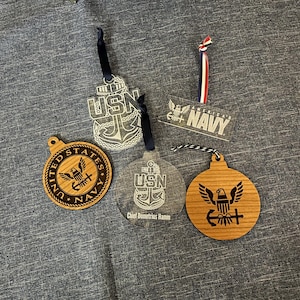 US Navy Ornaments | Sailor Ornaments | Military Ornaments